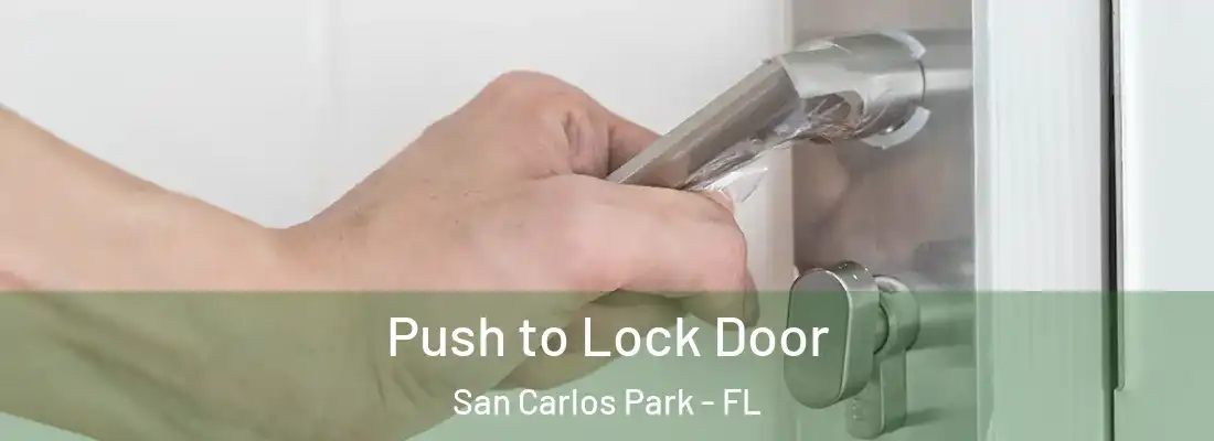 Push to Lock Door San Carlos Park - FL